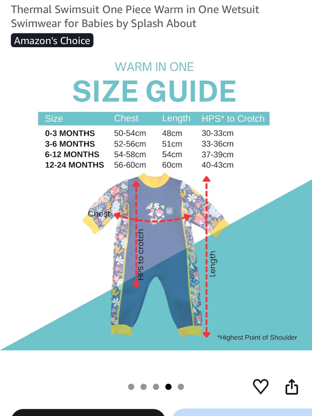 Thermal Swimsuit One Piece Warm by Splash About Kids Green Butterfly & Dragonfly - Picture 8 of 12